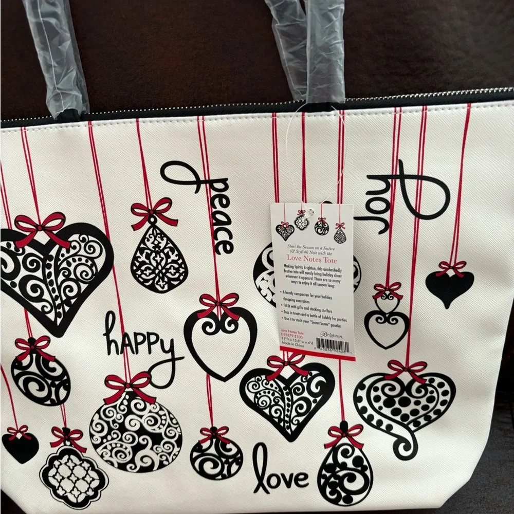 **Brighton, new love, note, tote, and matching wristlet both knew